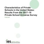 New Report Examines the Gender Makeup of Private Schools in the United States