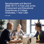 The Economic and Educational Status of Women One Year After Earning Their Bachelor's Degree