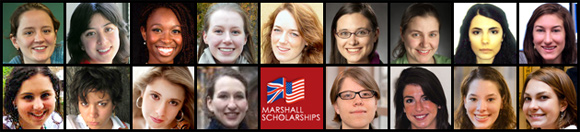 Seventeen Women Named Marshall Scholars