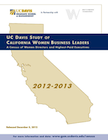 University of California Davis Survey Finds Few Women Executives in Top California Firms