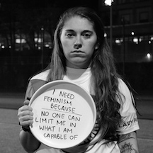 Ultimate Frisbee Teams Mount“I Need Feminism Becauseâ€¦” Campaign
