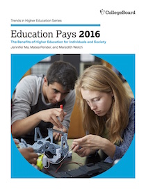New Report From The College Board Examines the Gender Gap in Educational Attainment and Earnings