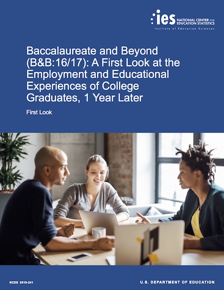 The Economic and Educational Status of Women One Year After Earning Their Bachelor’s Degree