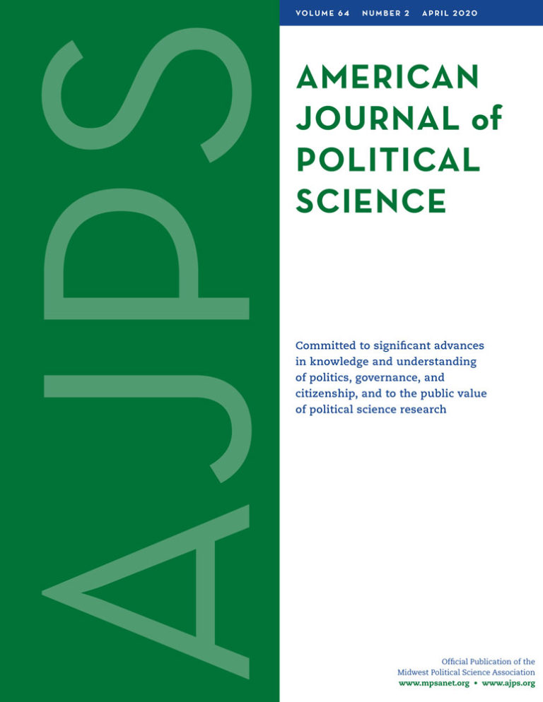 Gender Differences in Manuscript Submission Rates for a Leading Journal in Political Science