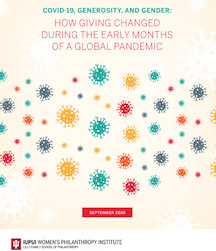 Indiana University Report Examines Gender Differences in Philanthropy During the COVID-19 Pandemic